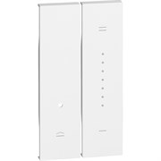 BTicino Living now белый лицевая панель для кнопочного светорегулятора 2 мод KW19