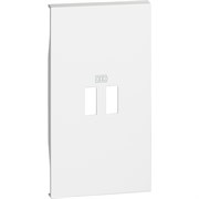 BTicino Living now белый лицевая панель для зарядных устройств USB 2 мод KW12C