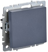IEK Brite Base маренго выключатель 1-клавишный самовозвратный 10А BR-V14-0-10-K35