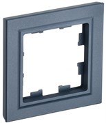 IEK Brite Base маренго рамка 1 место BR-M12-K35