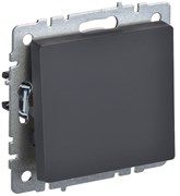 IEK Brite Base графит выключатель 1 - клавишный перекрёстный 10А BR-V13-0-10-K53