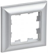 IEK Brite Decor алюминий 3D-форма рамка 1 место BR-M12-12-K47