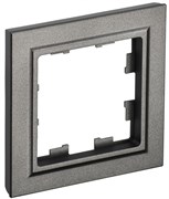 IEK Brite Base тёмная бронза рамка 1 место BR-M12-K45