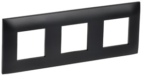 IEK SKANDY Черный Рамка 3-ая SK-F03Bl SK-M32-K02 IEK SKANDY Черный Рамка 3-ая SK-F03Bl SK-M32-K02