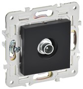 IEK SKANDY Черный Розетка TV проходная SK-A17Bl SK-A10-P-K02 IEK SKANDY Черный Розетка TV проходная SK-A17Bl SK-A10-P-K02