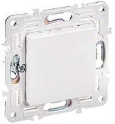 IEK SKANDY Арктический белый Заглушка с суппортом SK-C01W SK-PL10-K01