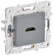 IEK SKANDY Серый Розетка HDMI SK-H01Gr SK-H10-K03