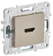 IEK SKANDY Шампань Розетка HDMI SK-H01Sh SK-H10-K37