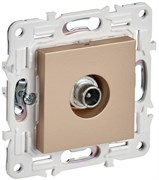 IEK SKANDY Песочный Розетка TV проходная SK-A17Sa SK-A10-P-K98