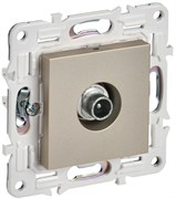 IEK SKANDY Шампань Розетка TV проходная SK-A17Sh SK-A10-P-K37