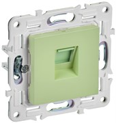 IEK SKANDY Мятный Розетка компьютерная RJ45 кат.5E SK-K01G SK-K10-1-K06