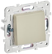 IEK SKANDY Песочный Выключатель 1-клавишный проходной 10А SK-V02Sa SK-V12-0-10-K98