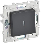 IEK SKANDY Титан Выключатель 1-клавишный с индикацией 10А SK-V07T SK-V10-1-10-K48