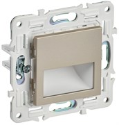 IEK SKANDY Шампань Подсветка LED встраиваемая SK-L01Sh SK-FL20-K37