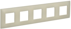 IEK SKANDY Бежевый Рамка 5-ая SK-F01B SK-M52-K10