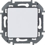 Legrand Inspiria белый выключатель одноклавишный 10 AX - 250 В 673600