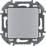 Legrand Inspiria алюминий выключатель одноклавишный 10 AX - 250 В 673602