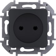 Legrand Inspiria антрацит розетка 2К - 16 А - 250 В 673713