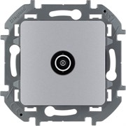 Legrand Inspiria алюминий розетка TV - проходная - 14 дБ - 5-862 мГц 673862