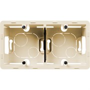 Legrand Inspiria слоновая кость коробка накладного монтажа - 2 поста 673991