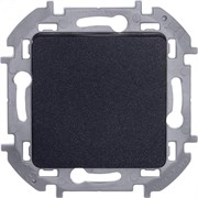 Выключатель кнопочный Inspiria 6А 250В без фиксации НО/НЗ механизм антрацит Leg 673693 pe588903