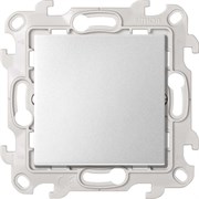 Simon 24 Алюминий Переключатель (проходной) 10AX 250В~ 4 2450201-033