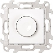 Simon 24 Белый Светорегулятор LED поворотно-нажимной проходной 6-60Вт 230В~ 2412313-030