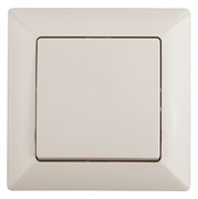 Intro Кнопка Solo 4-109-02 включения 10А-250В, IP20, СУ, слоновая кость Б0053626