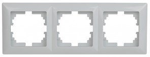 Intro 4-503-01 Рамка на 3 поста, СУ, Solo, белый (14/280/3360) Б0043417