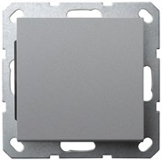 Jasmart G Алюминий Выключатель 1-кл проходной 10A 250V~ G3012S