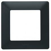 Legrand Valena Life Black рамка антрацит 1-постовая универсальная 754251
