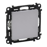 Legrand Valena Life алюминий заглушка с суппортом 755182