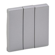 Legrand Valena Life алюминий клавиша 3-ая 755032