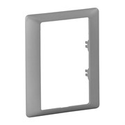 Legrand Valena Life алюминий рамка для двойных розеток 1-ая 754241