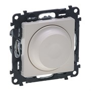 Legrand Valena Life слоновая кость светорегулятор поворотный универсальный 300Вт без нейтрали 752560