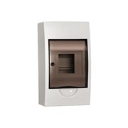 IEK KREPTA 3 Корпус пластиковый ЩРН-П-4 IP41 белый откр.монтаж MKP12-N-04-40-20