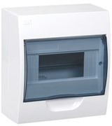 IEK KREPTA 3 Корпус пластиковый ЩРН-П-8 IP41  белый откр.монтаж MKP12-N-08-40-20