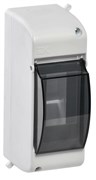 IEK KREPTA 3 Корпус пластиковый  КМПн 2/2IP30 белый откр.монтаж MKP42-N-02-30-20