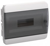 IEK TEKFOR Корпус пласт. ЩРВ-П-12 IP41 черн. прозр. дверь TF5-KP12-V-12-41-K01-K03