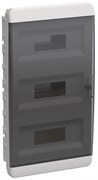IEK TEKFOR Корпус пласт. ЩРВ-П-36 IP41 черн. прозр. дверь TF5-KP12-V-36-41-K01-K03