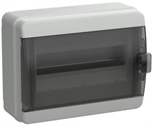 IEK TEKFOR Корпус пласт. КМПн-12 IP65 черн. прозр. дверь TF5-KP72-N-12-65-K03-K02