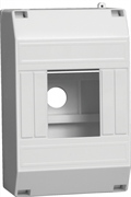 IEK KREPTA 3 Корпус пластиковый КМПн 1/4 IP20 белый откр.монтаж MKP31-N-04-30-135