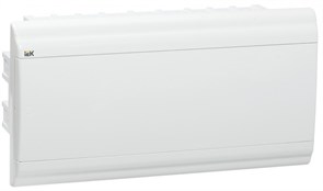 IEK PRIME Корпус пластиковый встраиваемый ЩРВ-П-18 белый/белая дверь IP41 MKP82-V-18-WD-41-10