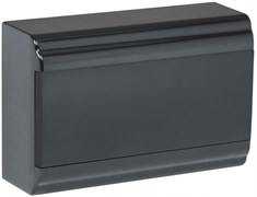 IEK PRIME Корпус пластиковый навесной ЩРН-П-12 черный IP41 MKP13-N-01-12-41-K02