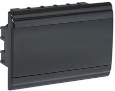 IEK PRIME Корпус пластиковый встраиваемый ЩРВ-П-12 черный IP41 MKP13-V-01-12-41-K02