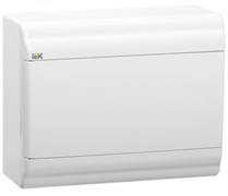 IEK PRIME Корпус пластиковый навесной ЩРН-П-9 белый/белая дверь IP41 MKP82-N-09-WD-41-20