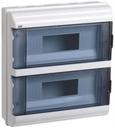 IEK KREPTA 5 Корпус пластиковый КМПн-24 IP55 белый откр.монтаж MKP72-N3-24-55
