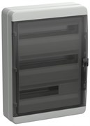 IEK TEKFOR Корпус пласт. КМПн-54 IP65 черн. прозр. дверь TF5-KP72-N-54-65-K03-K02