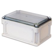 DKC Корпус RAM box без МП 300х200х146 мм, с фланцами, прозрачная крышка высотой 21 мм, IP67 532211