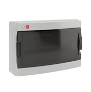 DKC Щиток настенный с дверцей 18 мод.,IP65, серый, с клеммным блоком 63А RB18W6TGD